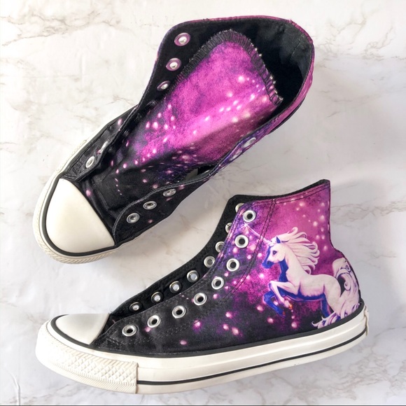 Converse Shoes - Converse LIMITED EDITION Galaxy Unicorn High Tops